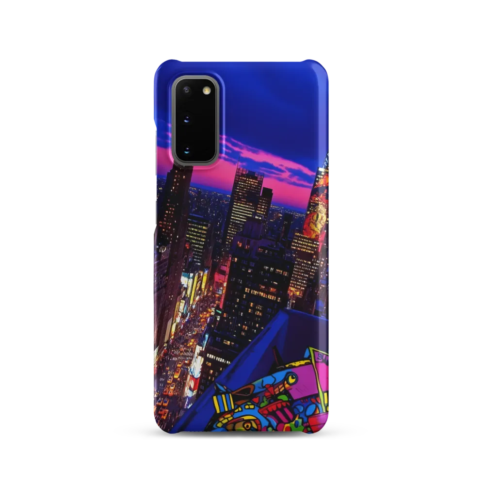 Neon Twilight: A City in Vibrance