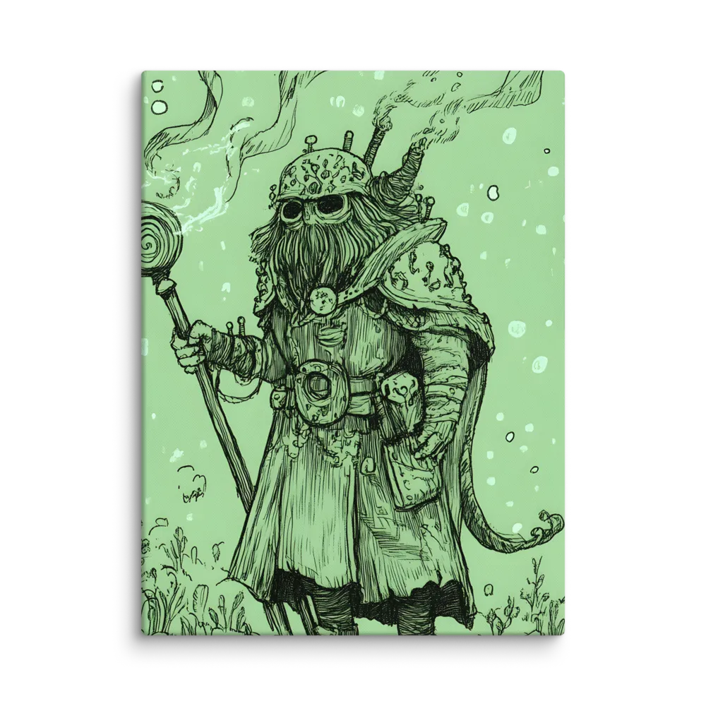 The Enigmatic Wizard | Canvas | 18″×24″