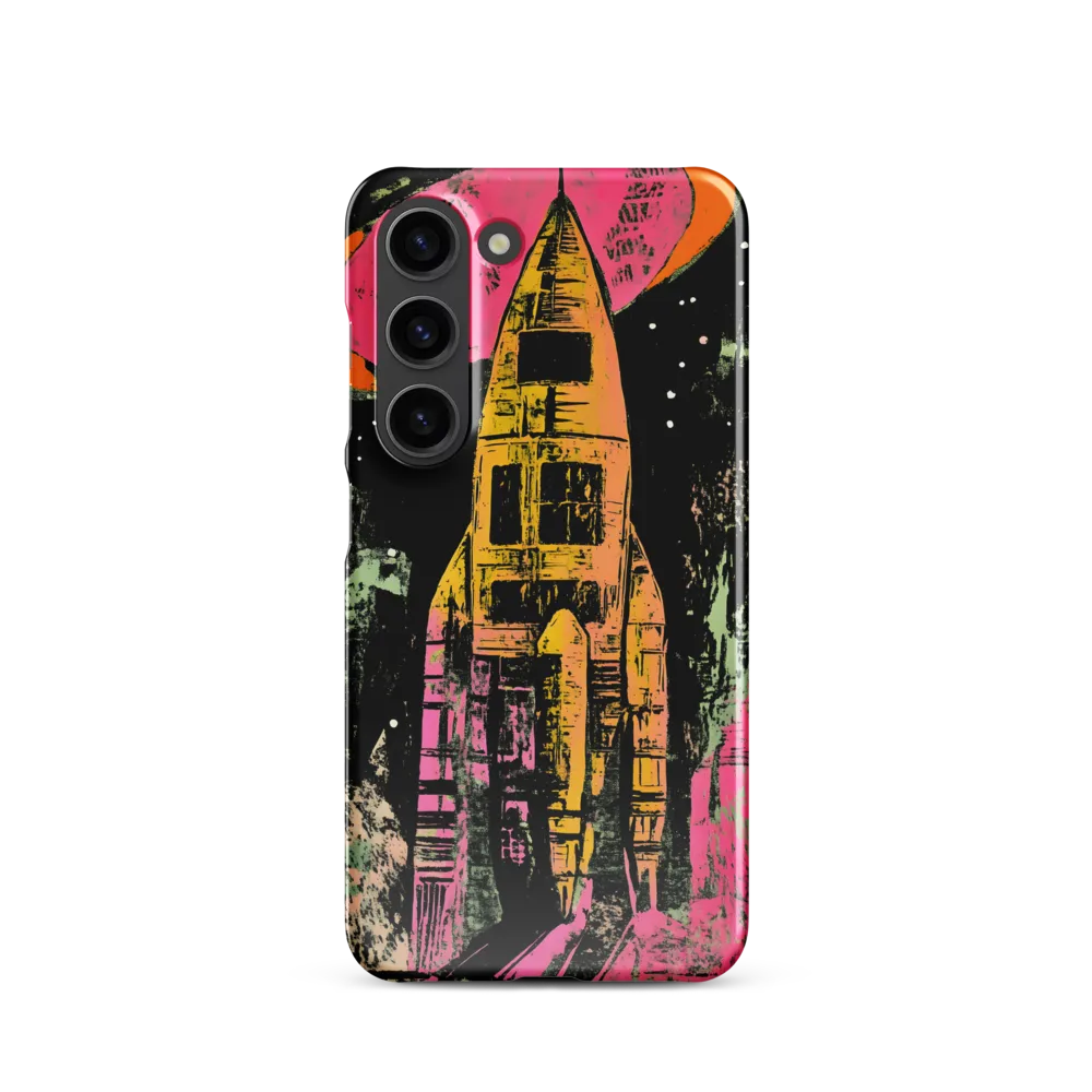 Cosmic Voyage: A Surreal Rocket Adventure