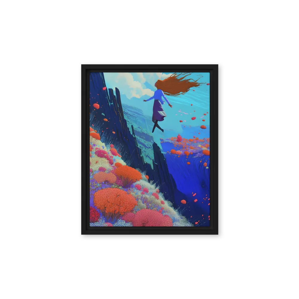 Whispers of Freedom | Canvas with Black Frame | 11″×14″