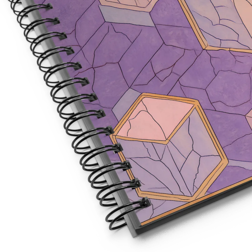 Cubist Echoes | Spiral Notebook