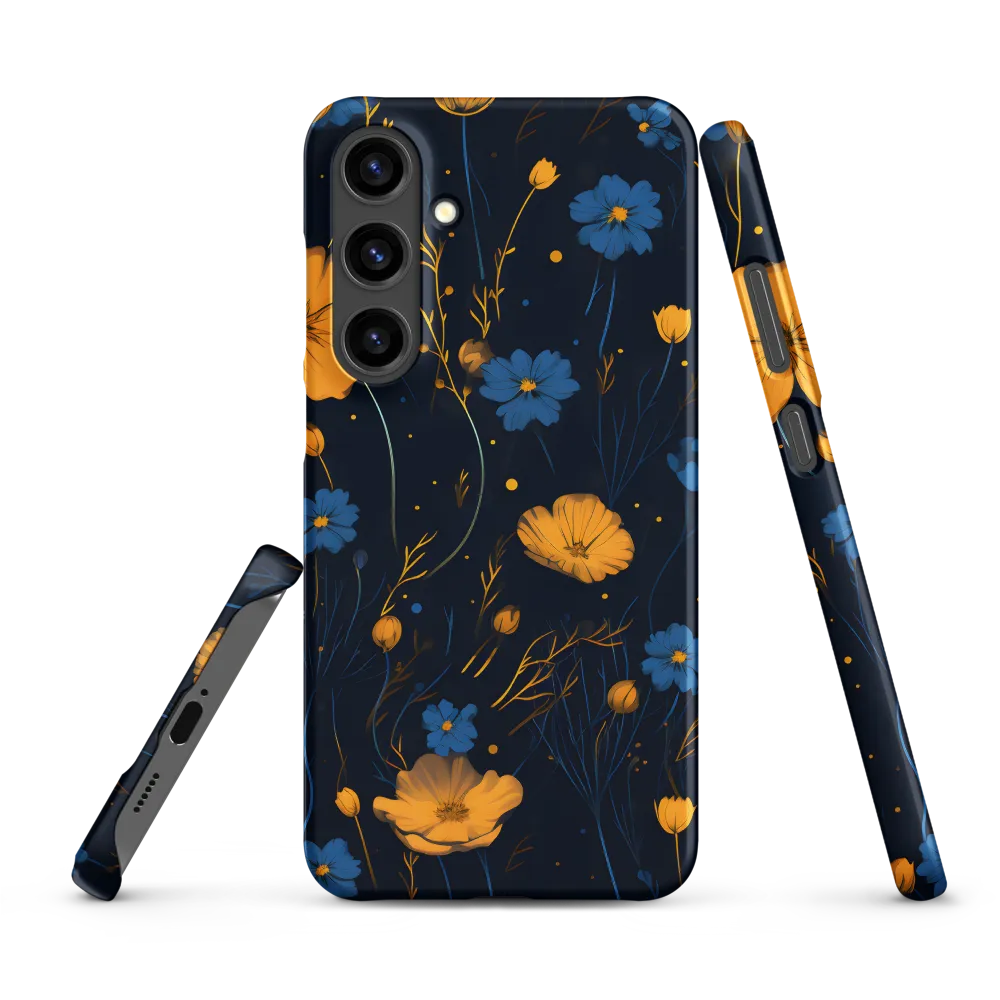 Nocturnal Blossoms | Phone Case |  S24 Plus | Snap Case | Matte