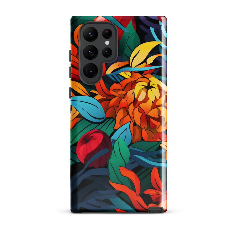 Tropical Harmony | Phone Case |  S22 Ultra | Tough Case | Glossy