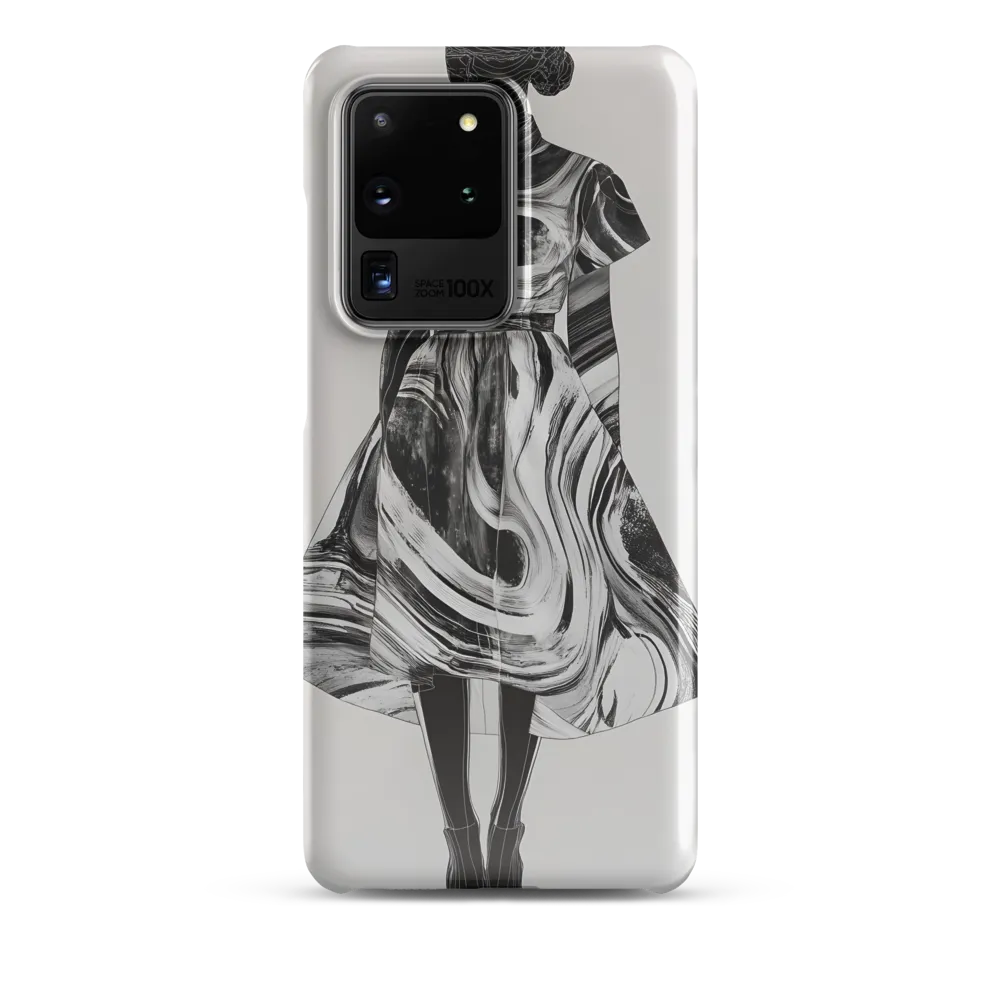 Whirls of Elegance: A Contemporary Fashion Design | Phone Case |  S20 Ultra | Snap Case | Glossy