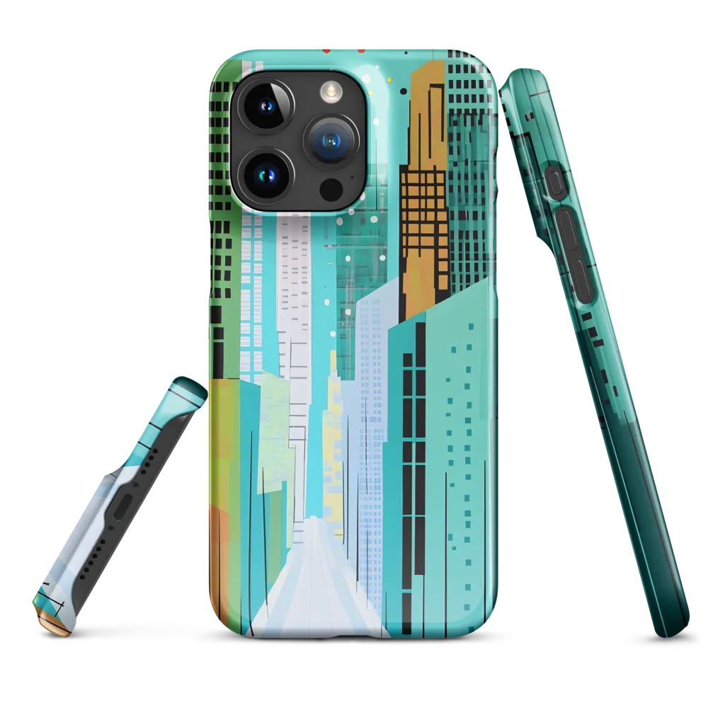 Urban Symphony in Turquoise