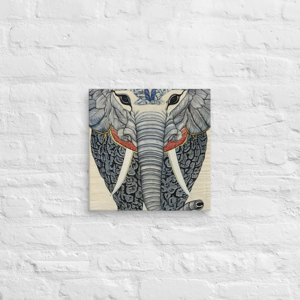 Majesty of the Elephant | Canvas | 14″×14″