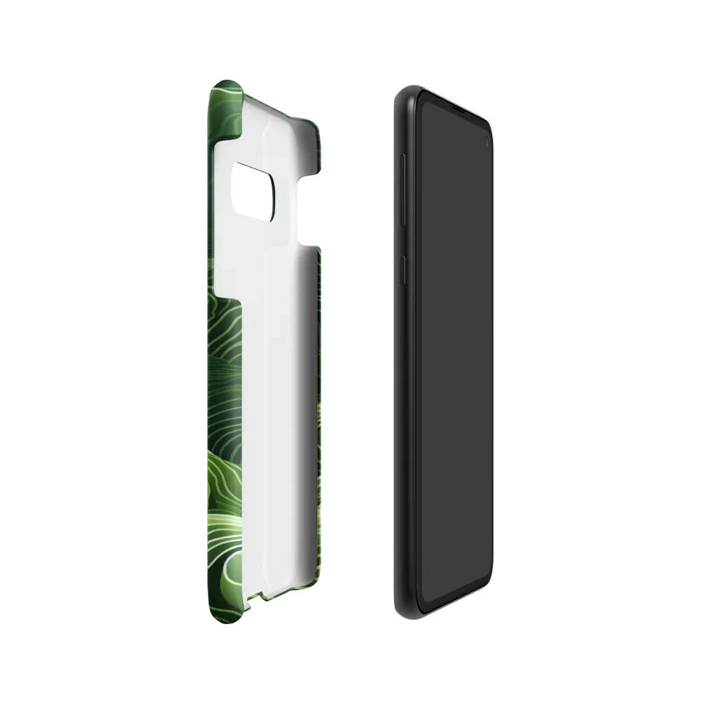 Whispers of Green Hills | Phone Case |  S10e | Snap Case | Matte