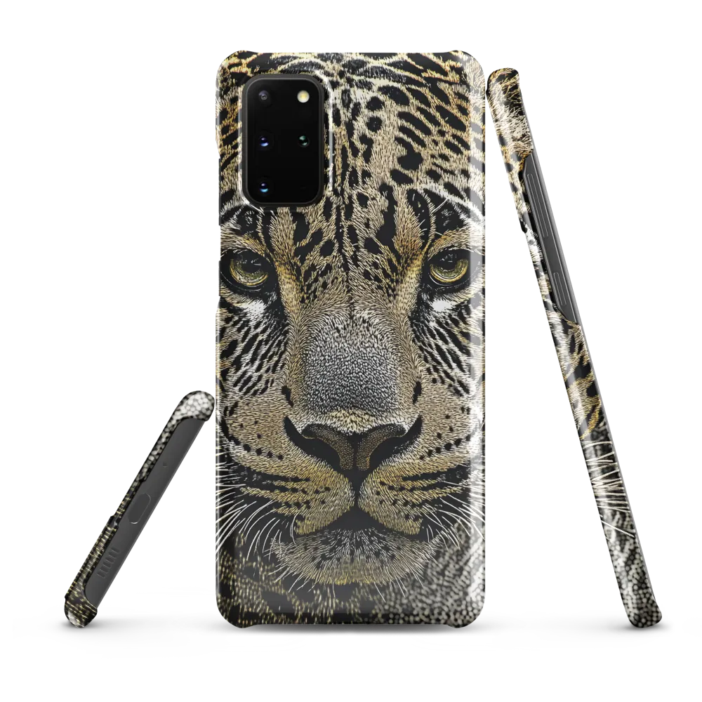 The Majestic Gaze: Portrait of a Leopard