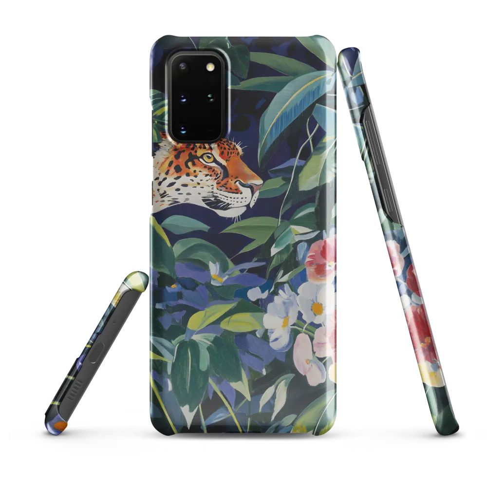 Hidden Majesty: The Jaguar Amongst Tropical Splendor | Phone Case |  S20 Plus | Snap Case | Glossy