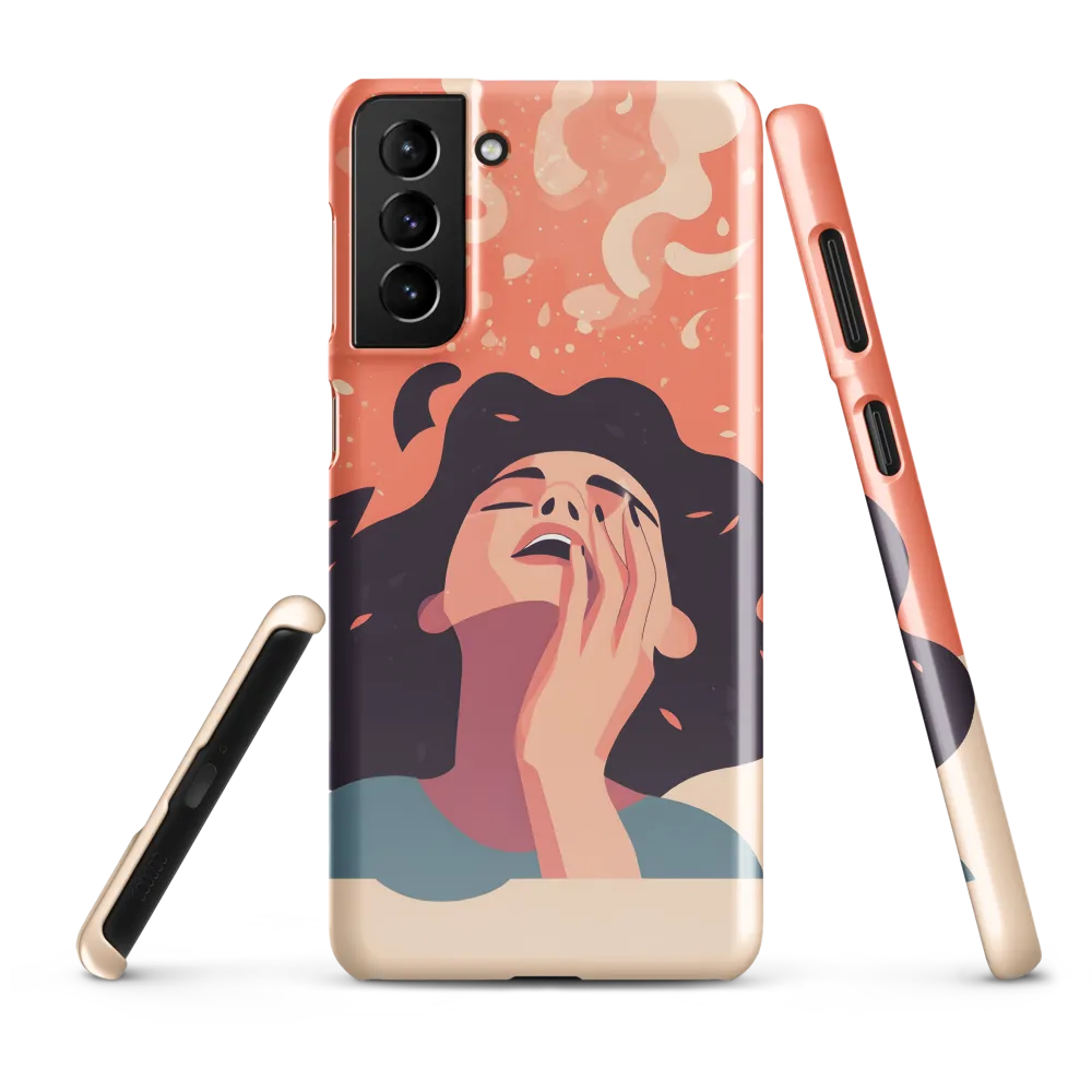 Whispers of Reflection | Phone Case |  S21 Plus | Snap Case | Glossy