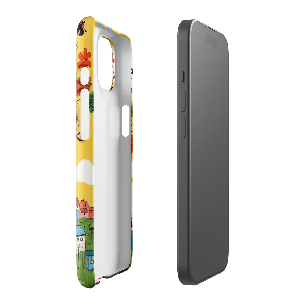 Whimsical Blooms of Life | Phone Case |  15 | Snap Case | Glossy