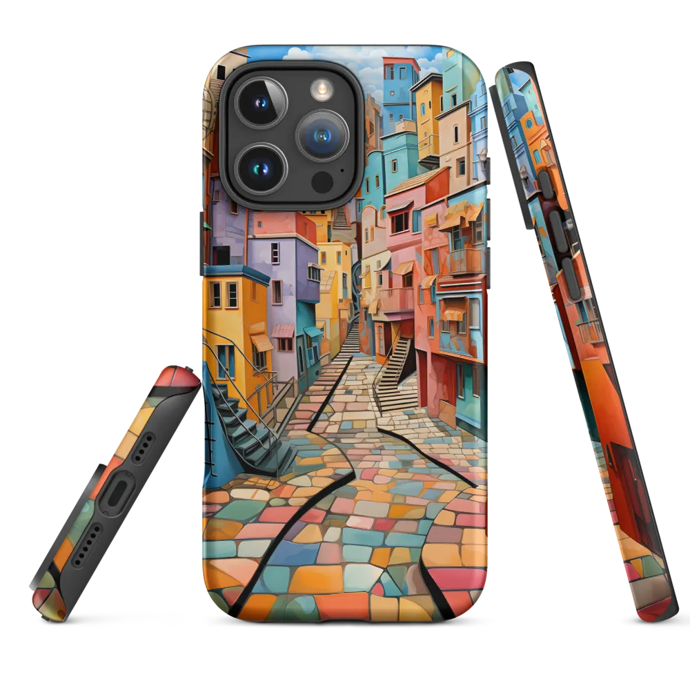 Vibrant Cityscape: A Kaleidoscope of Colors