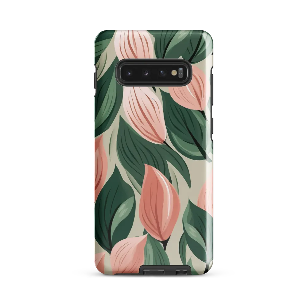 Floral Symphony in Modern Hues | Phone Case |  S10 Plus | Tough Case | Glossy