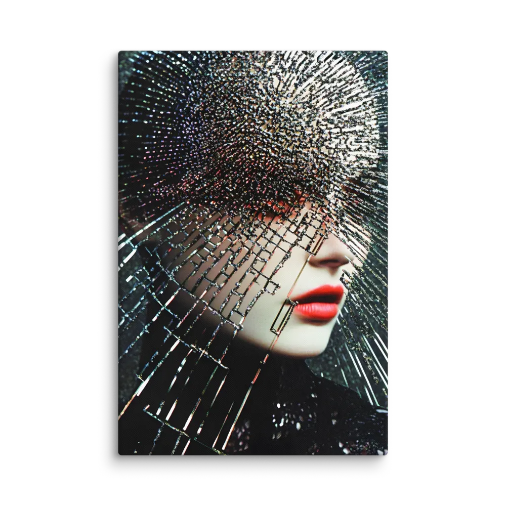 Fractured Identity | Canvas | 16″×24″