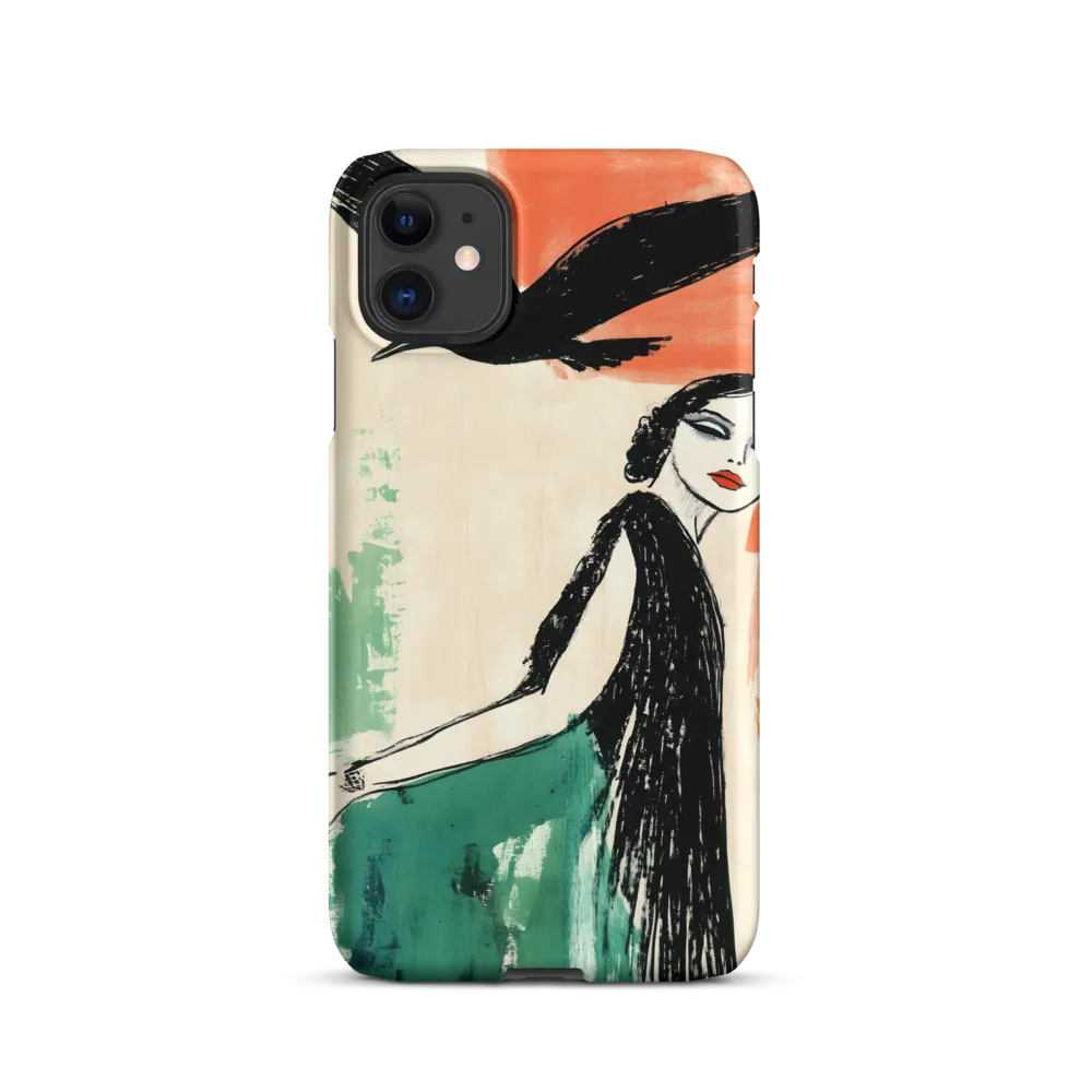 Elegance in Flight | Phone Case |  11 | Snap Case | Matte