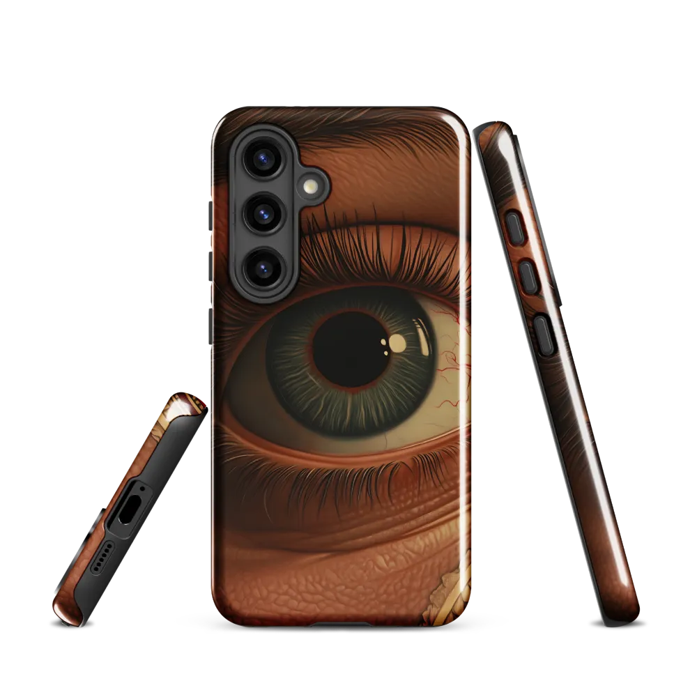 The Gaze of Anatomy | Phone Case |  S24 | Tough Case | Glossy