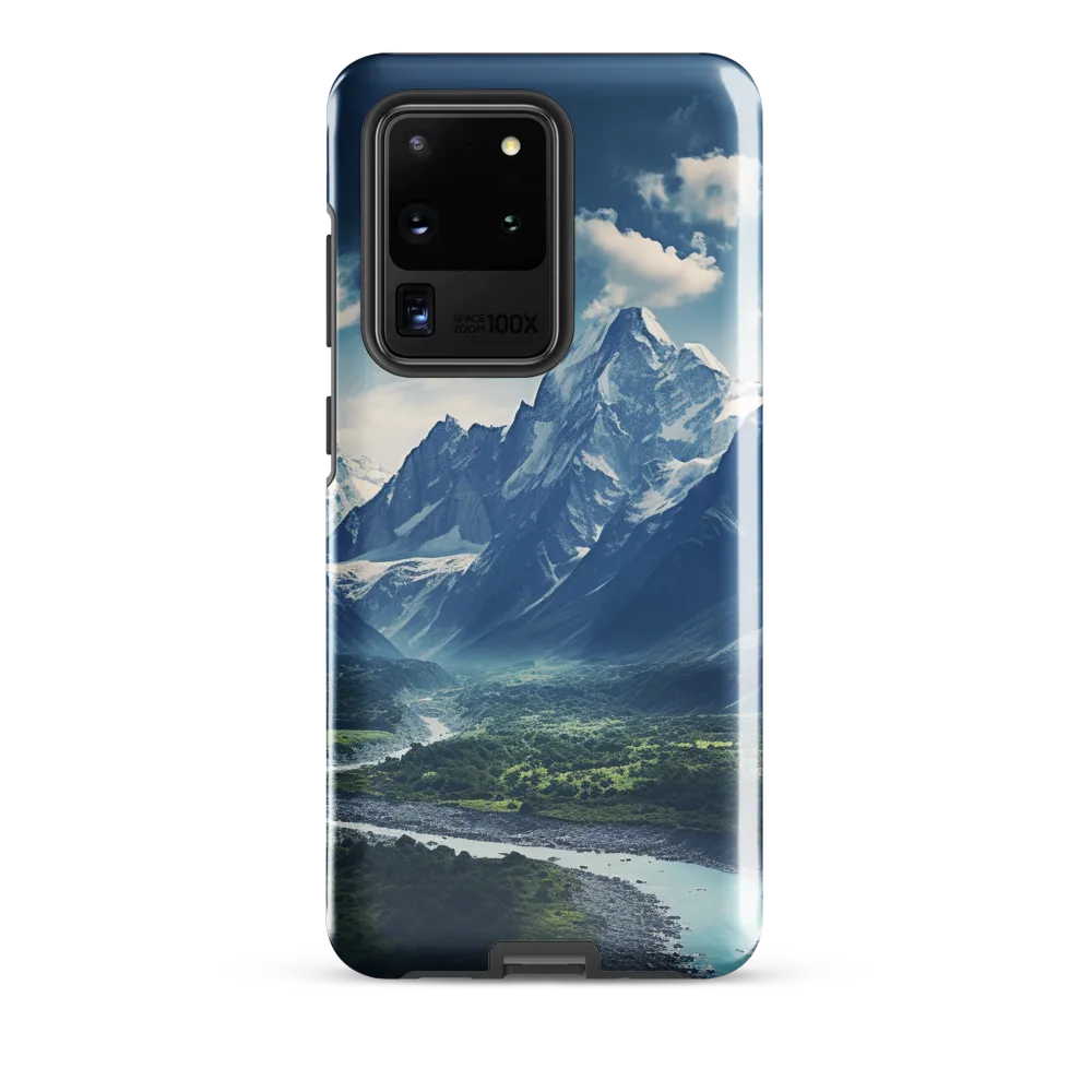 Majestic Serenity: A Landscape of Mountains and Rivers