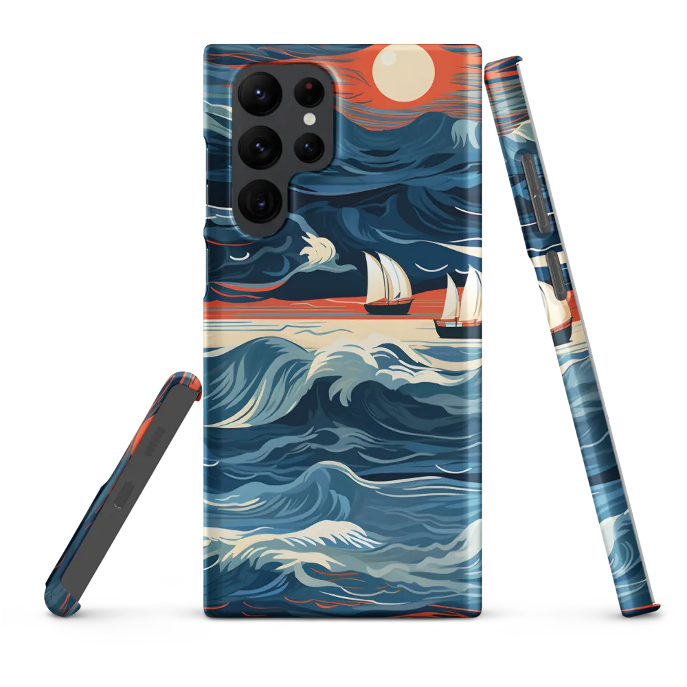 Ocean Whispers: A Voyage at Dusk