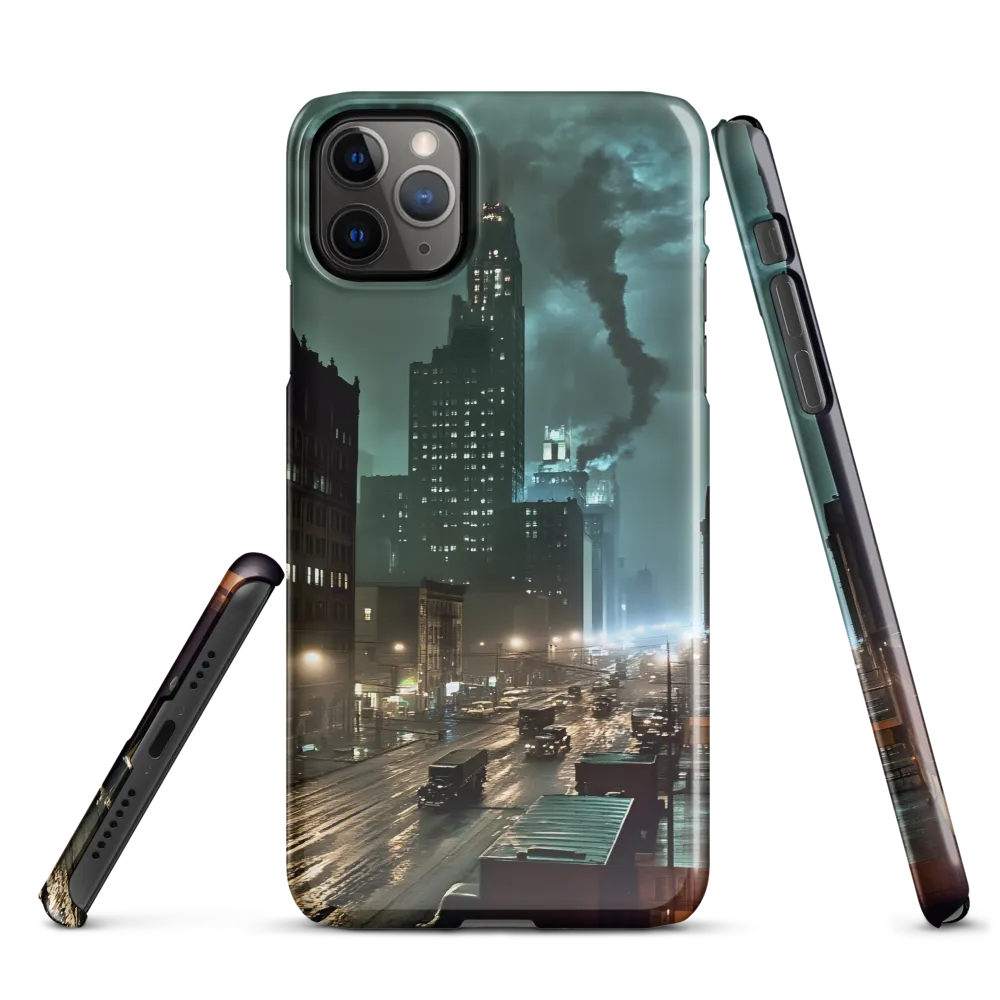 City of Shadows: A Nocturnal Symphony | Phone Case |  11 Pro Max | Snap Case | Glossy