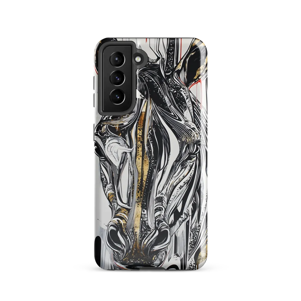 Ethereal Majesty: The Abstract Zebra