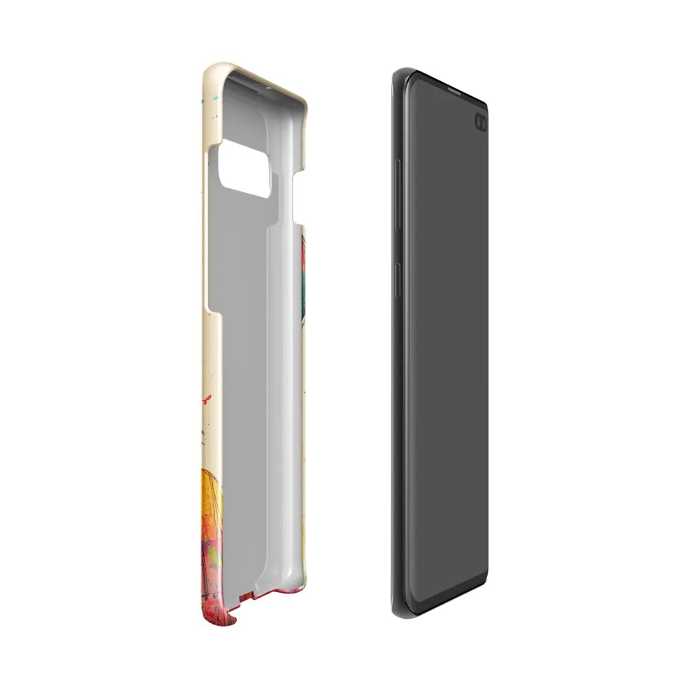 Veil of Serenity | Phone Case |  S10 | Snap Case | Glossy