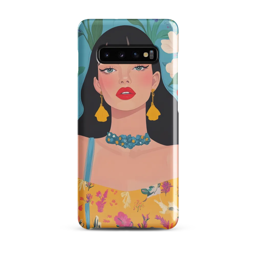 Blooming Confidence | Phone Case |  S10 Plus | Snap Case | Glossy