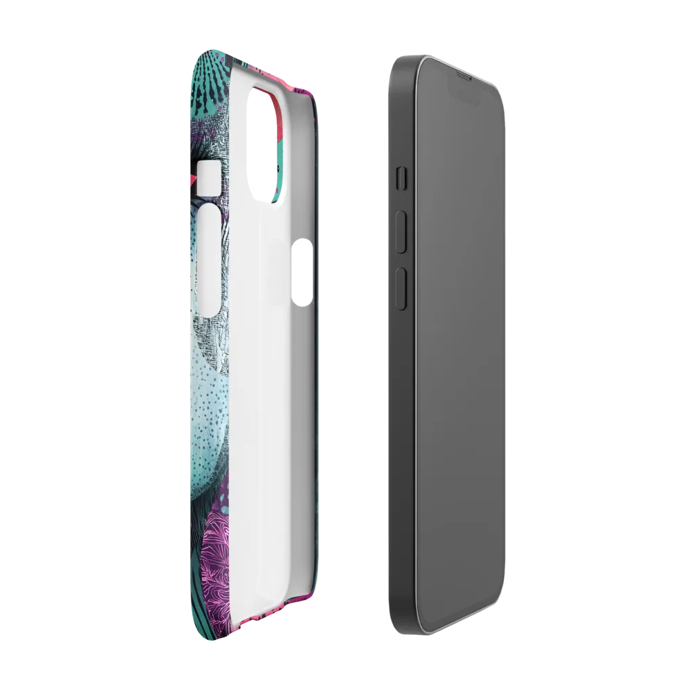 Mystical Beauty in Blue and Pink | Phone Case |  13 | Snap Case | Matte