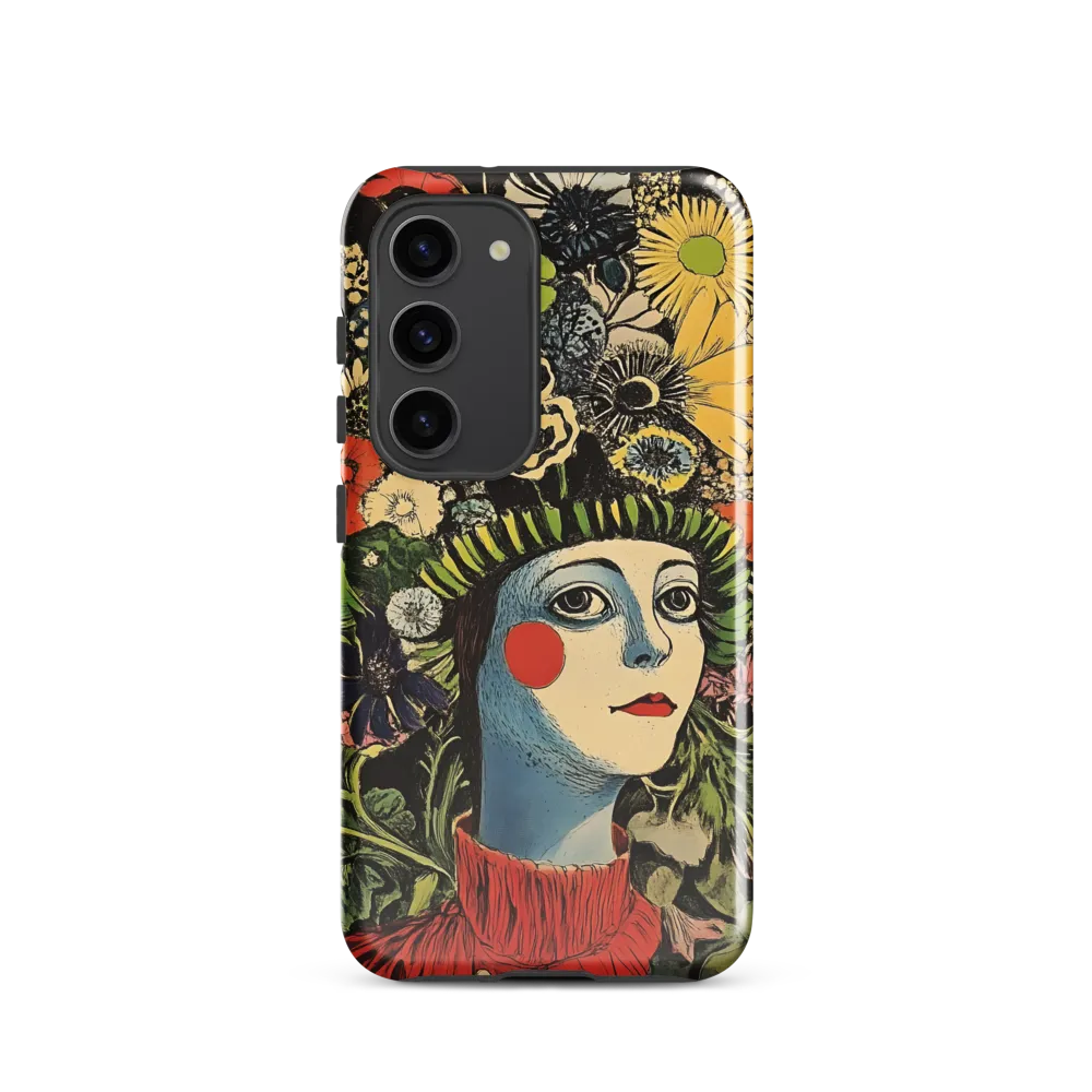 Floral Whimsy: A Portrait of Nature's Embrace