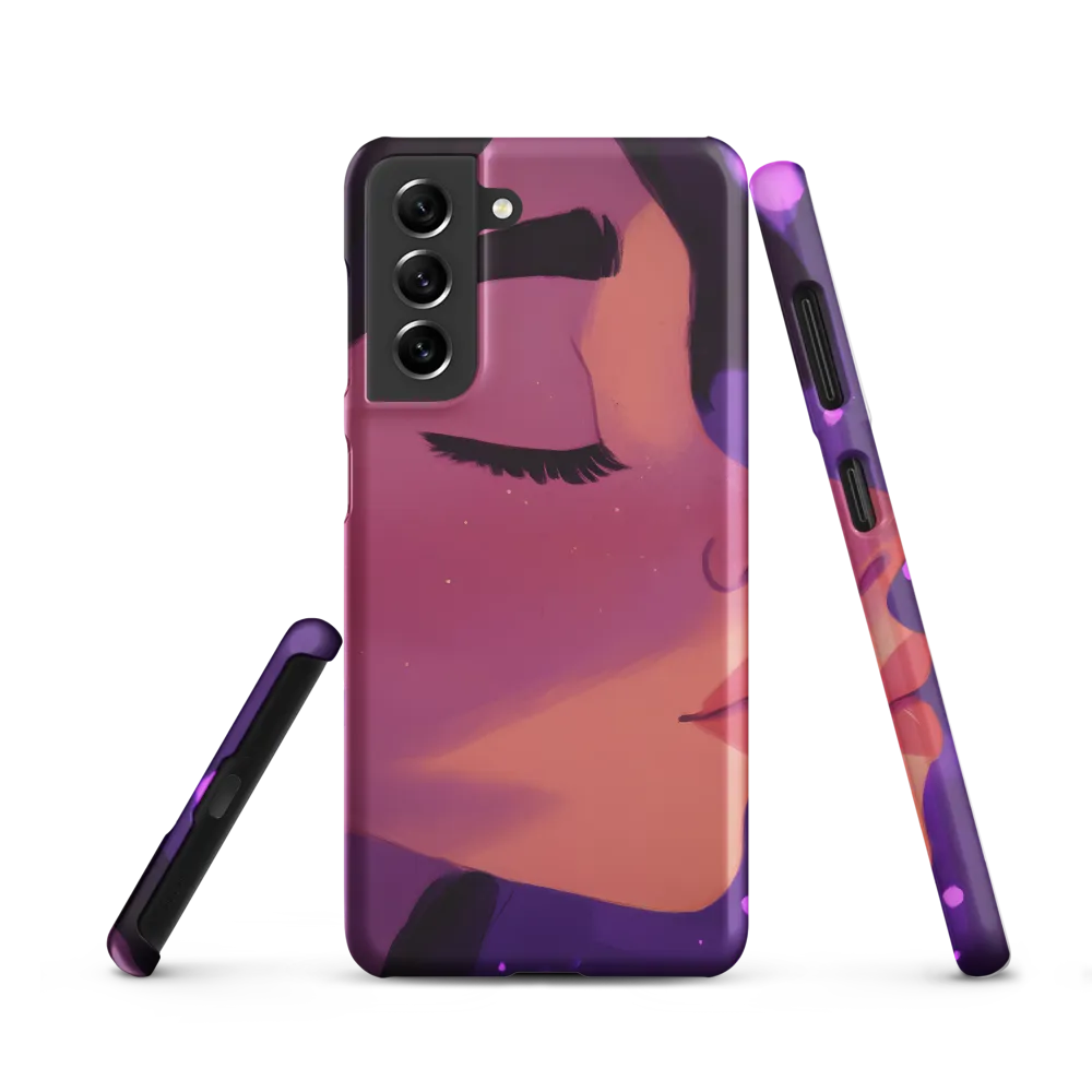 Whispers of Serenity | Phone Case |  S21 | Snap Case | Matte