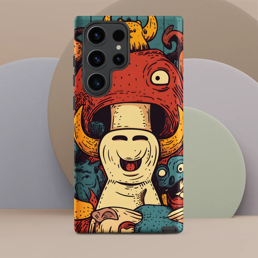 Whimsical Gathering of Creatures | Phone Case |  S23 Ultra | Tough Case | Matte