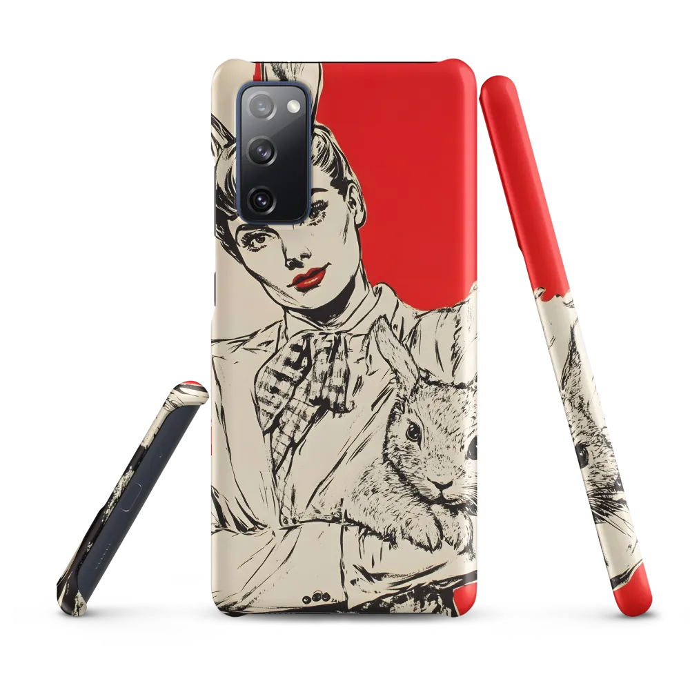 Whimsical Elegance: The Rabbit Lady