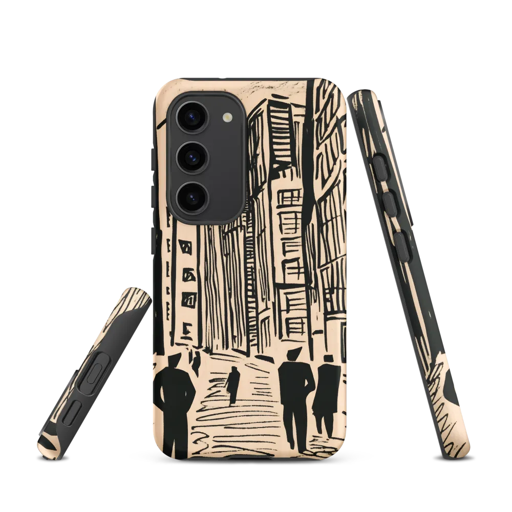 Echoes of Urban Life | Phone Case |  S23 | Tough Case | Matte