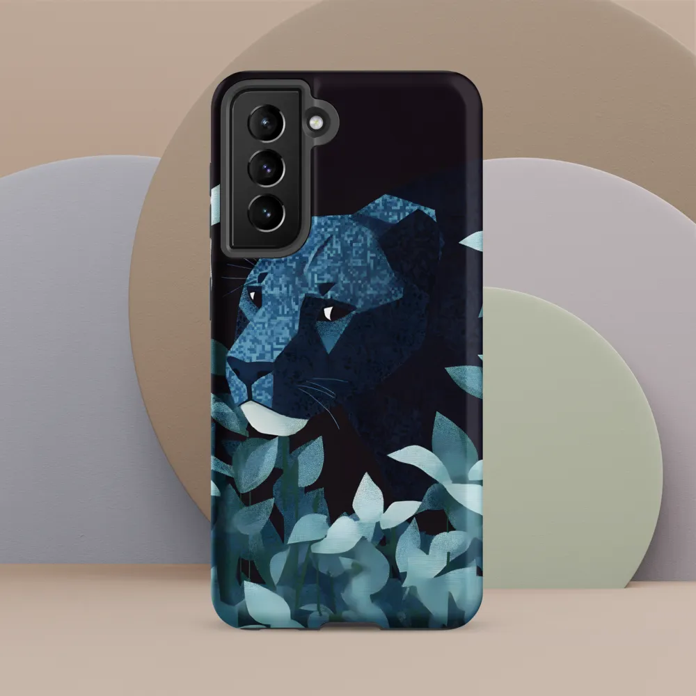 Lurking Blue: The Panther's Gaze