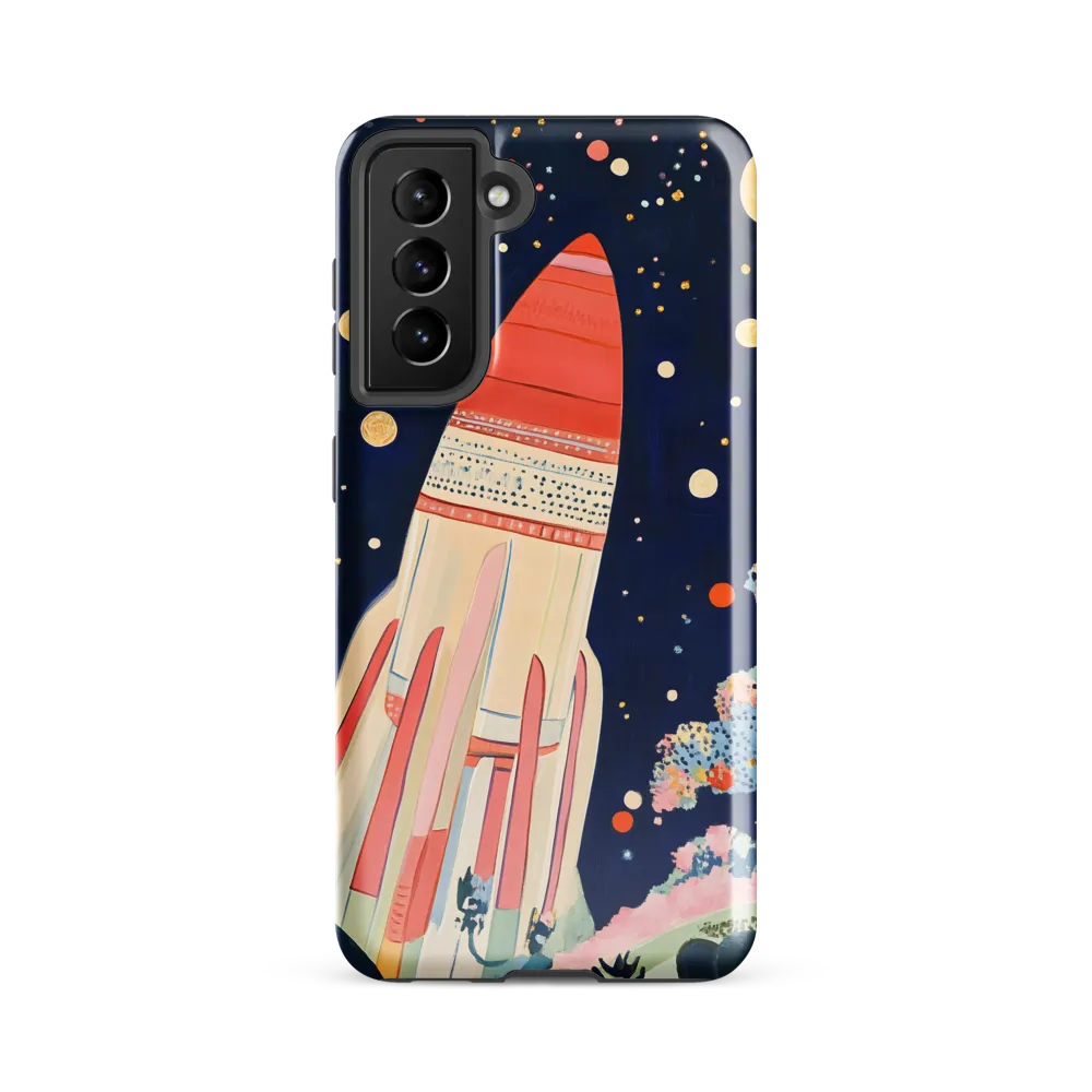 Cosmic Dreams: The Rocket's Journey