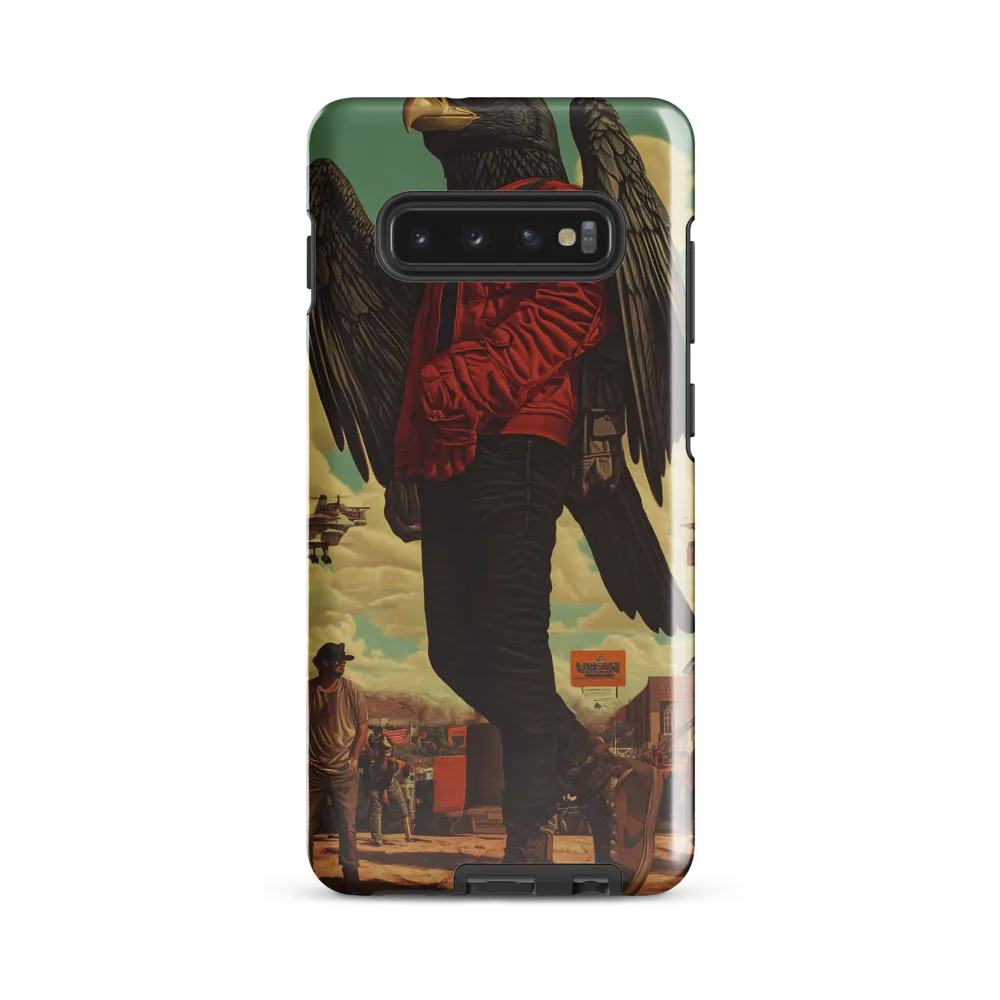 Ascendance of the Falcon-Human | Phone Case |  S10 Plus | Tough Case | Glossy