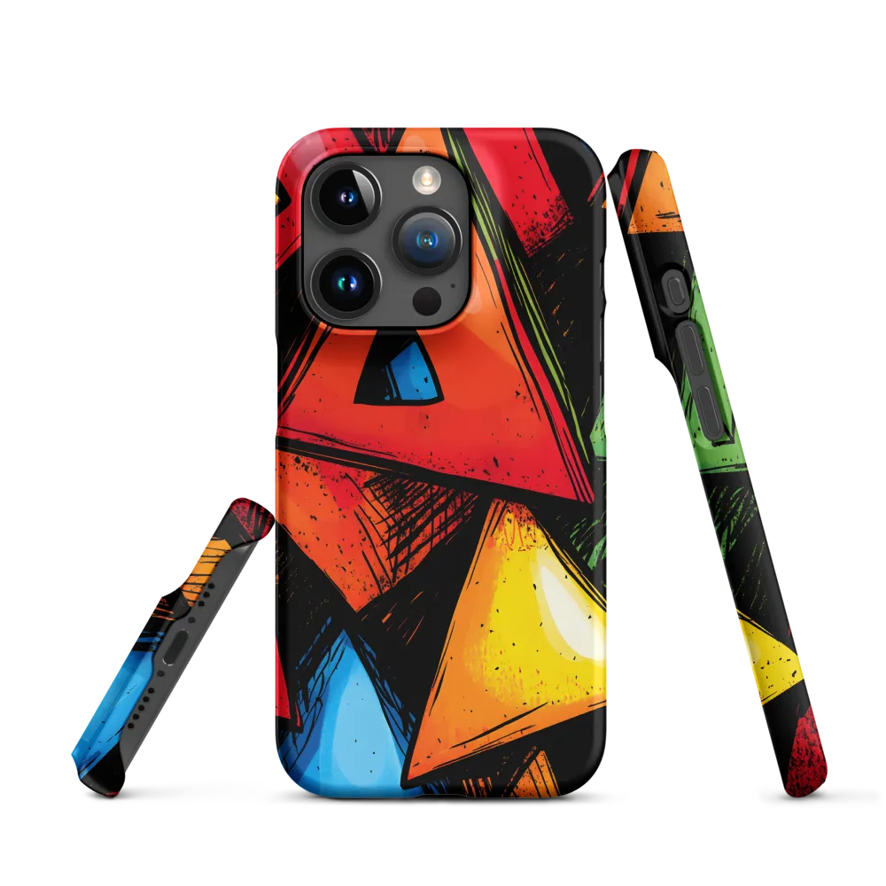 Vibrant Triangles in Abstract Harmony