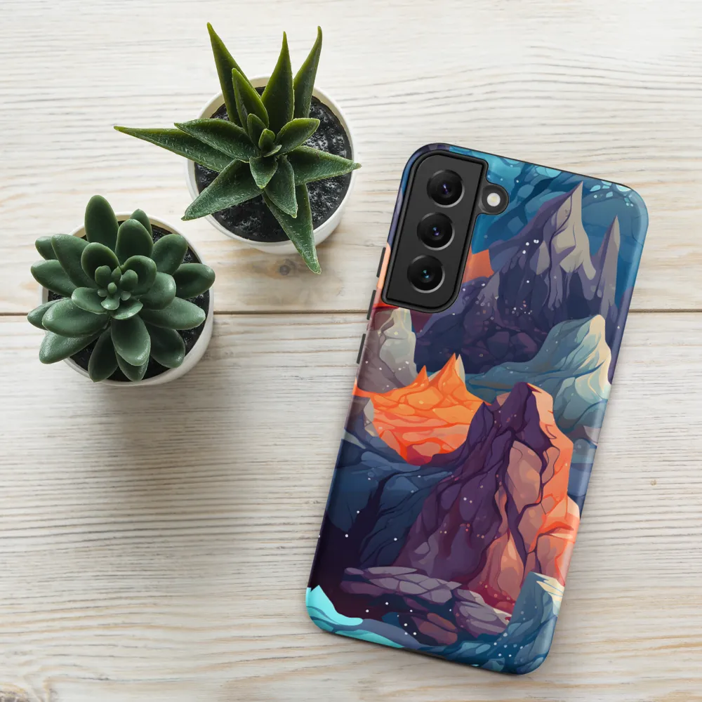Mystical Peaks of Imagination | Phone Case |  S22 Plus | Tough Case | Matte