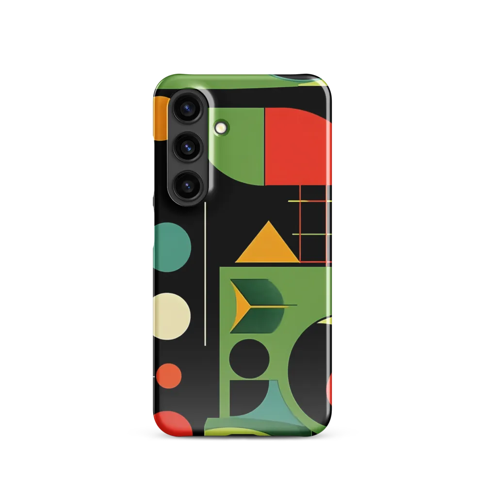Geometric Harmony | Phone Case |  S24 | Snap Case | Glossy