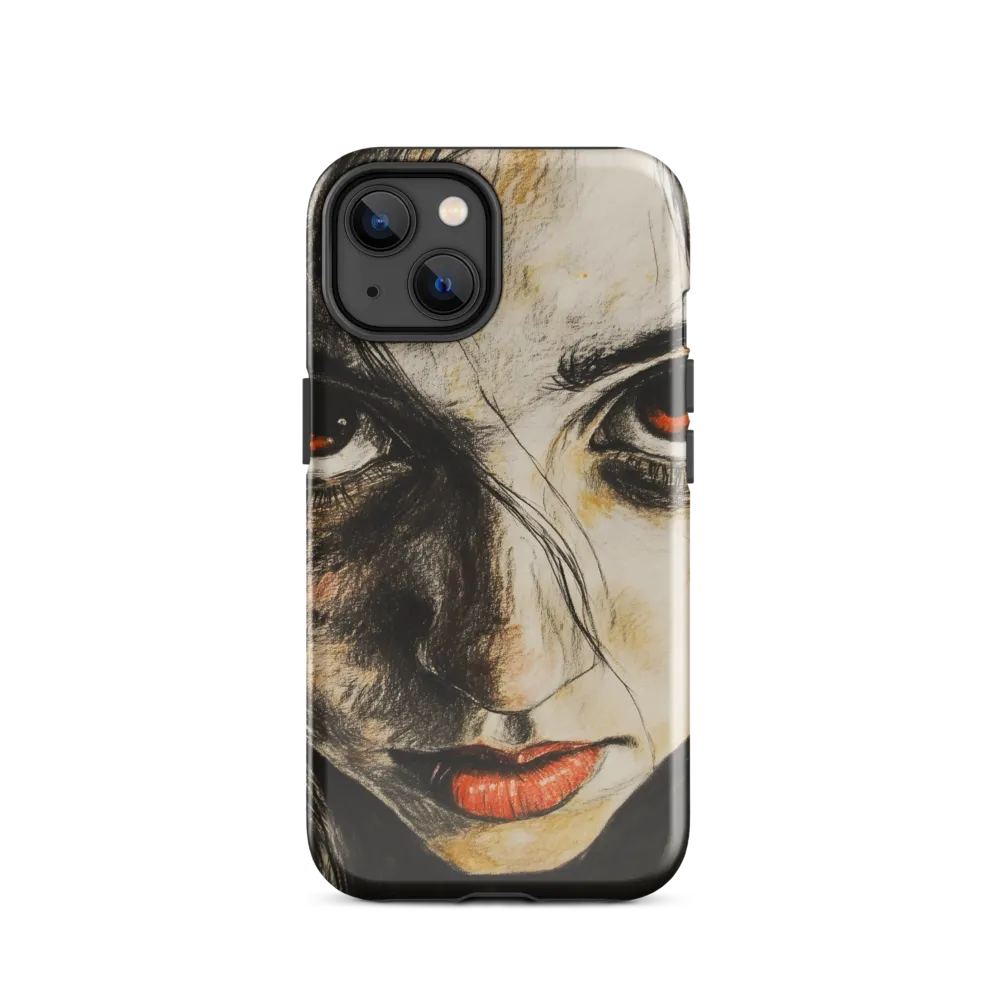 Gaze of Intensity | Phone Case |  14 | Tough Case | Glossy