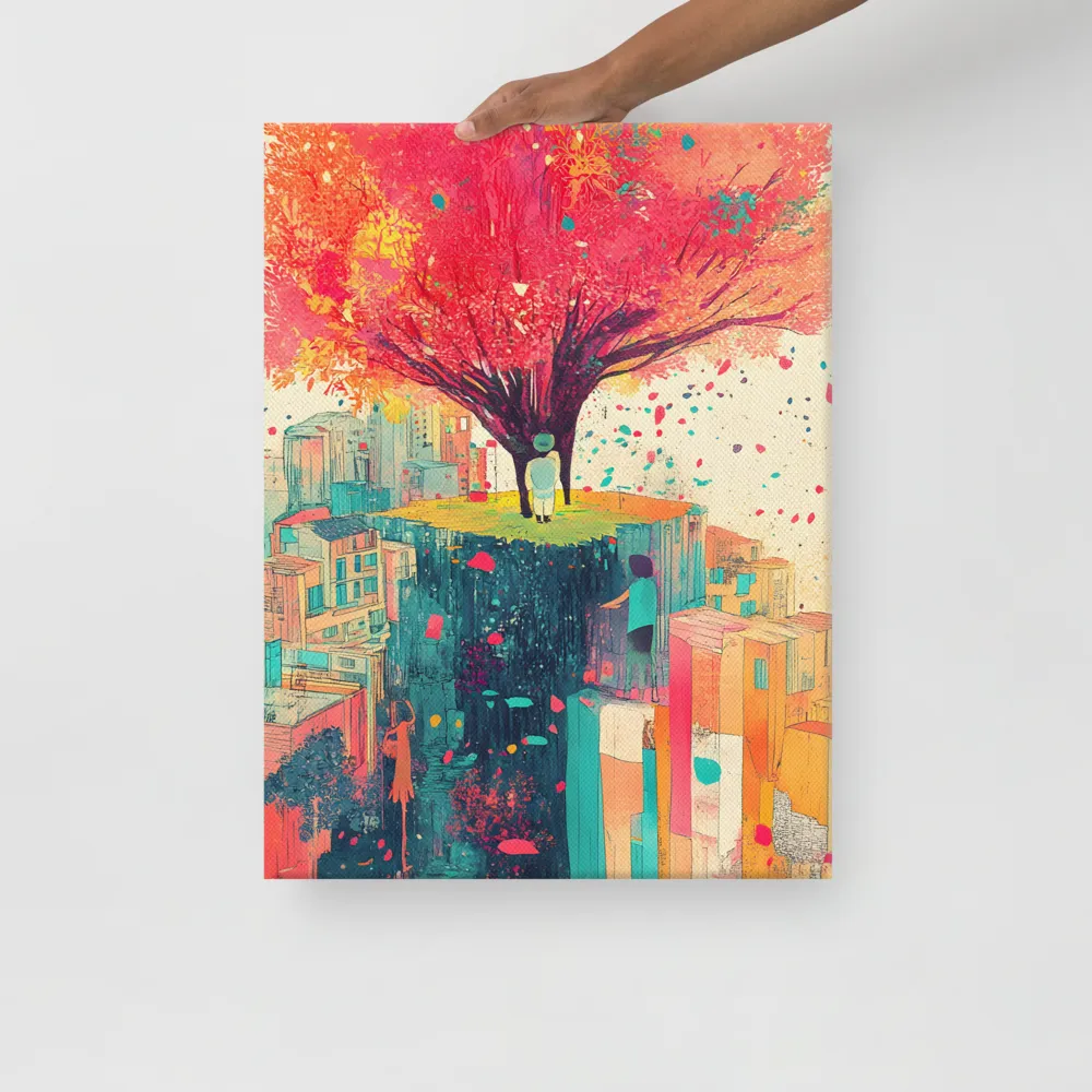 Whispers of Urban Dreams | Canvas | 18″×24″