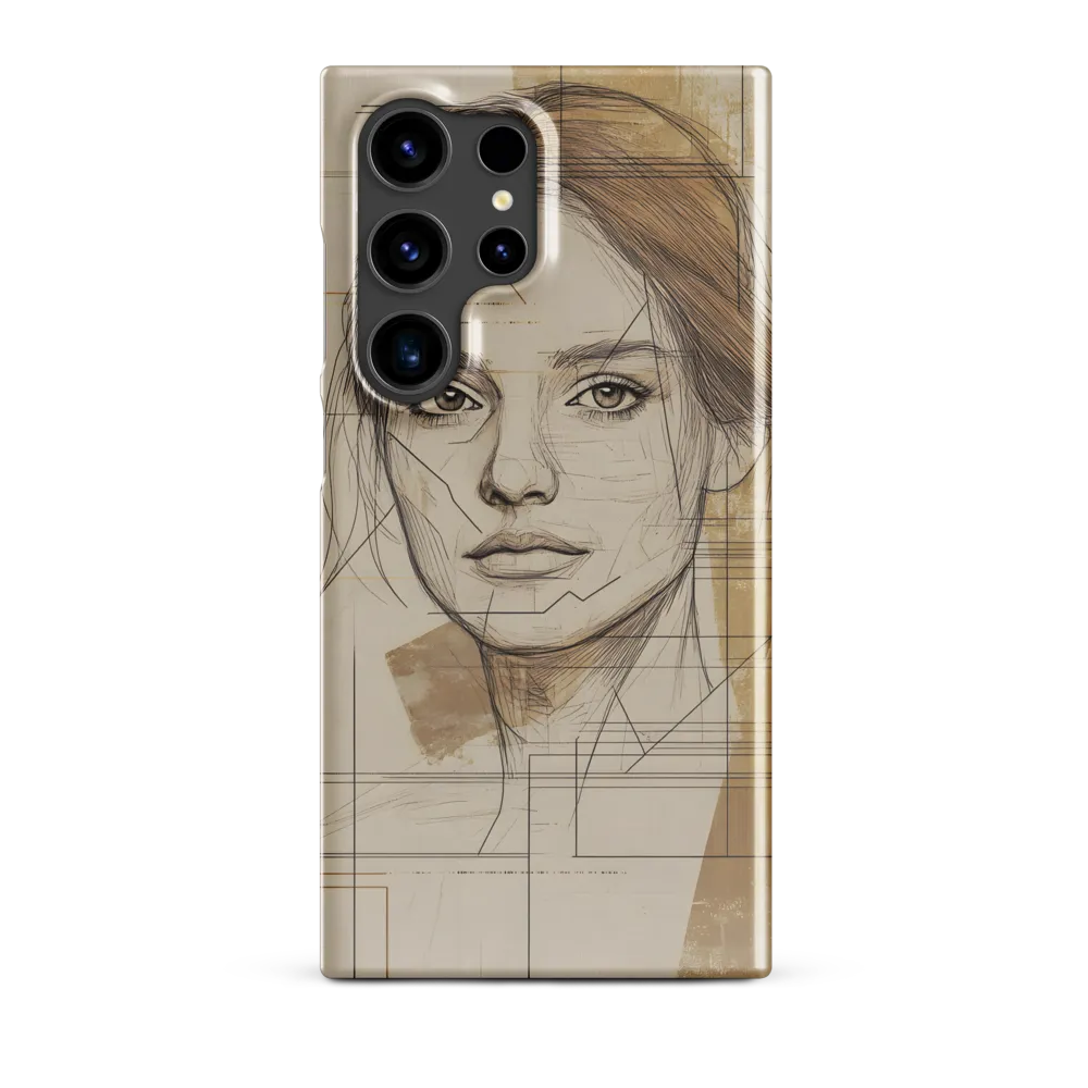 Geometric Elegance: A Modern Portrait