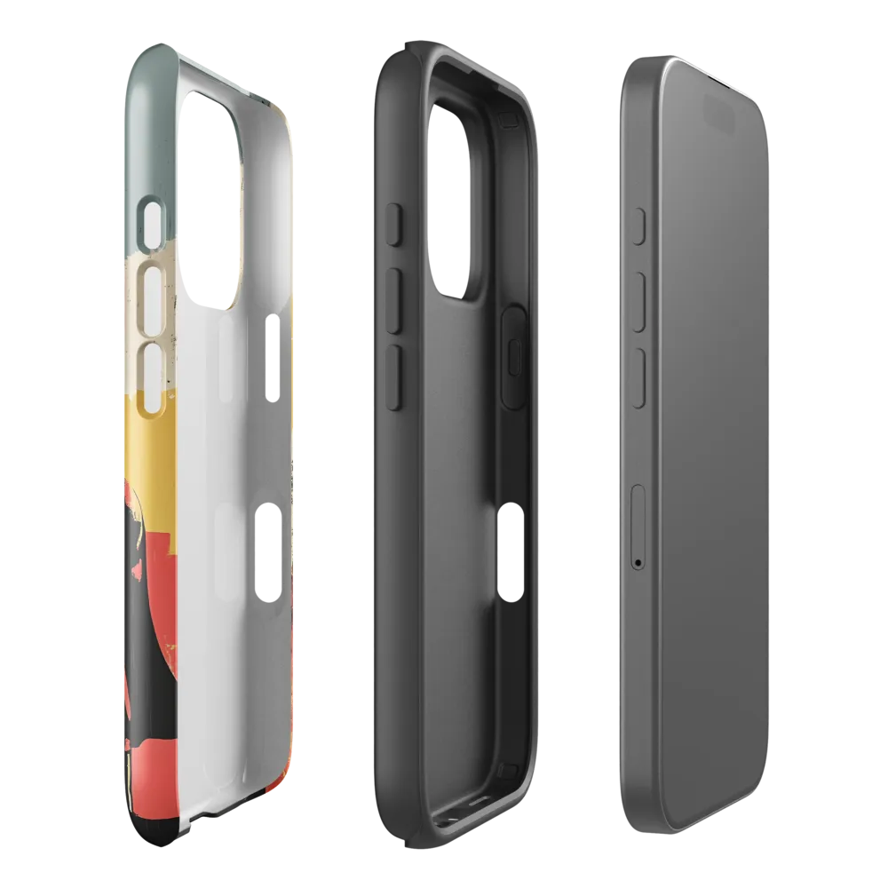 Hero in the Urban Dawn | Phone Case |  16 Pro | Tough Case | Glossy