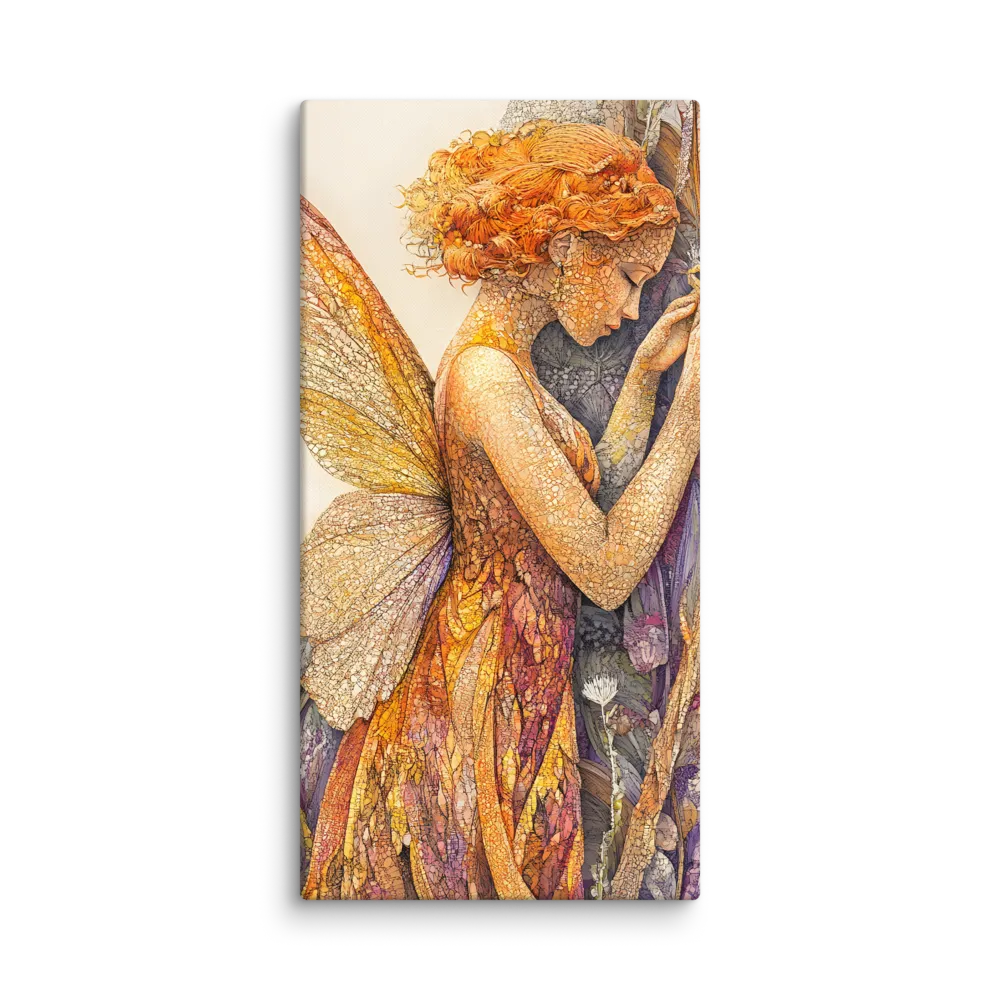 Whispers of the Frosted Meadow | Canvas | 30″×60″