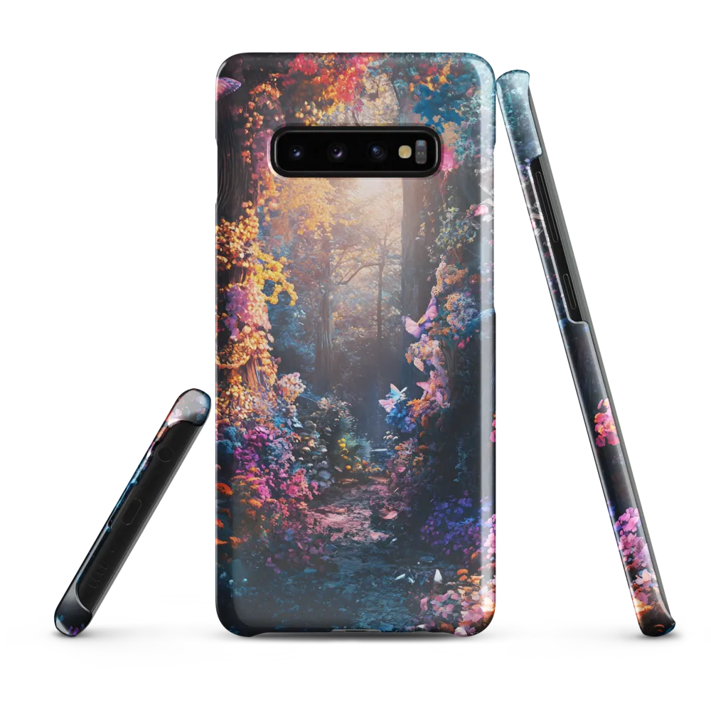 Enchanted Butterfly Forest | Phone Case |  S10 Plus | Snap Case | Glossy