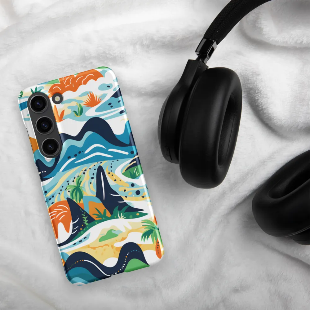 Abstract Tropical Landscape