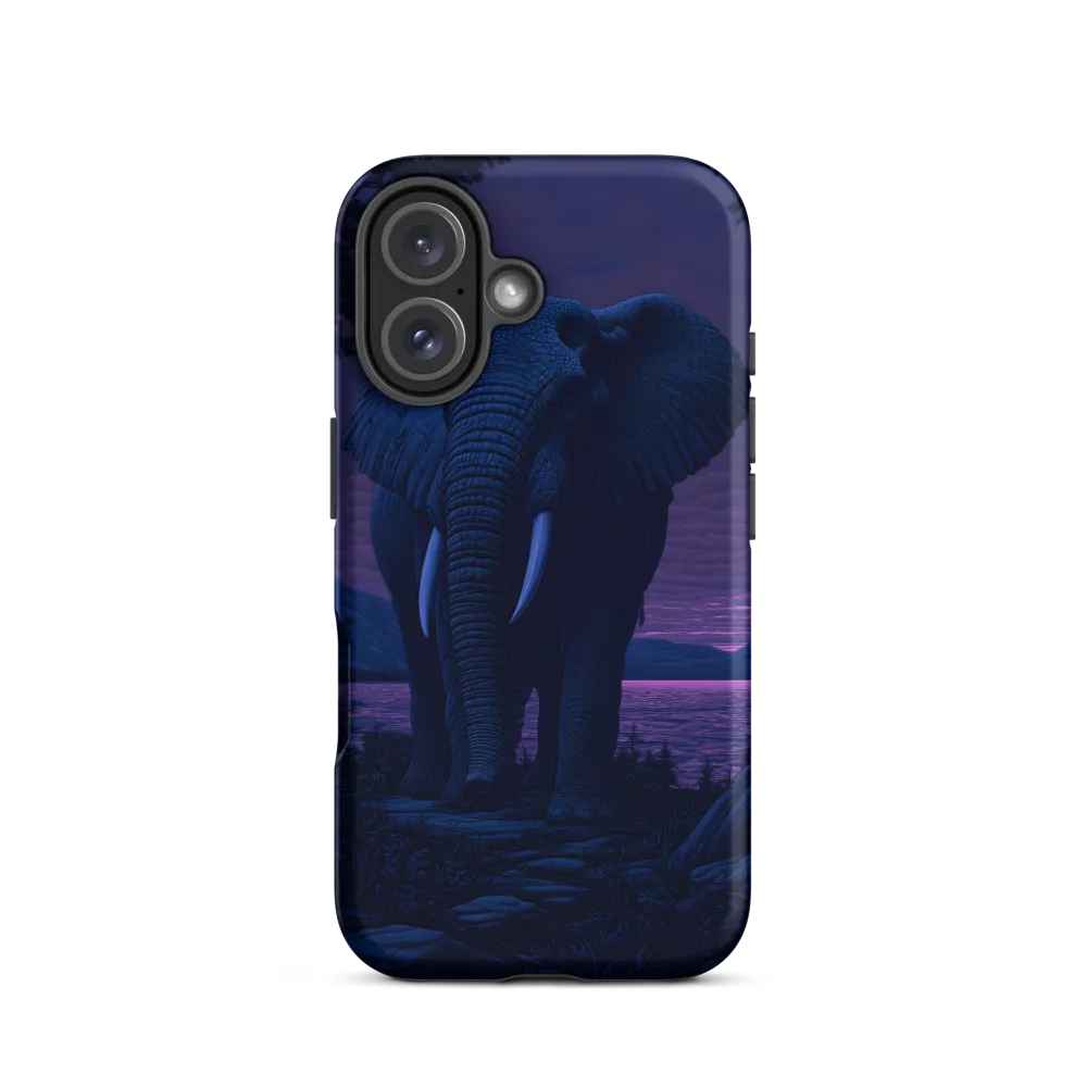 Majestic Twilight: The Guardian of the Night | Phone Case