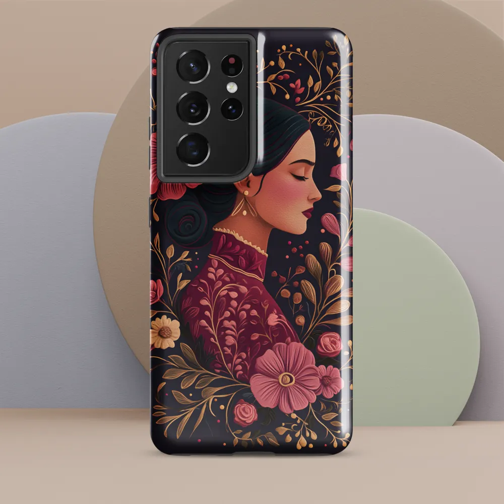 Portrait of Serenity | Phone Case |  S21 Ultra | Tough Case | Glossy