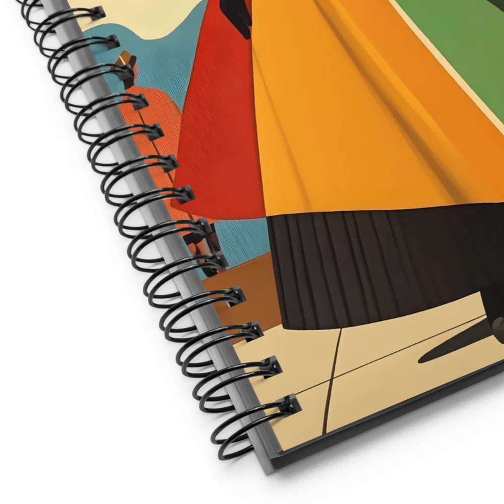 Elegance in Color | Spiral Notebook