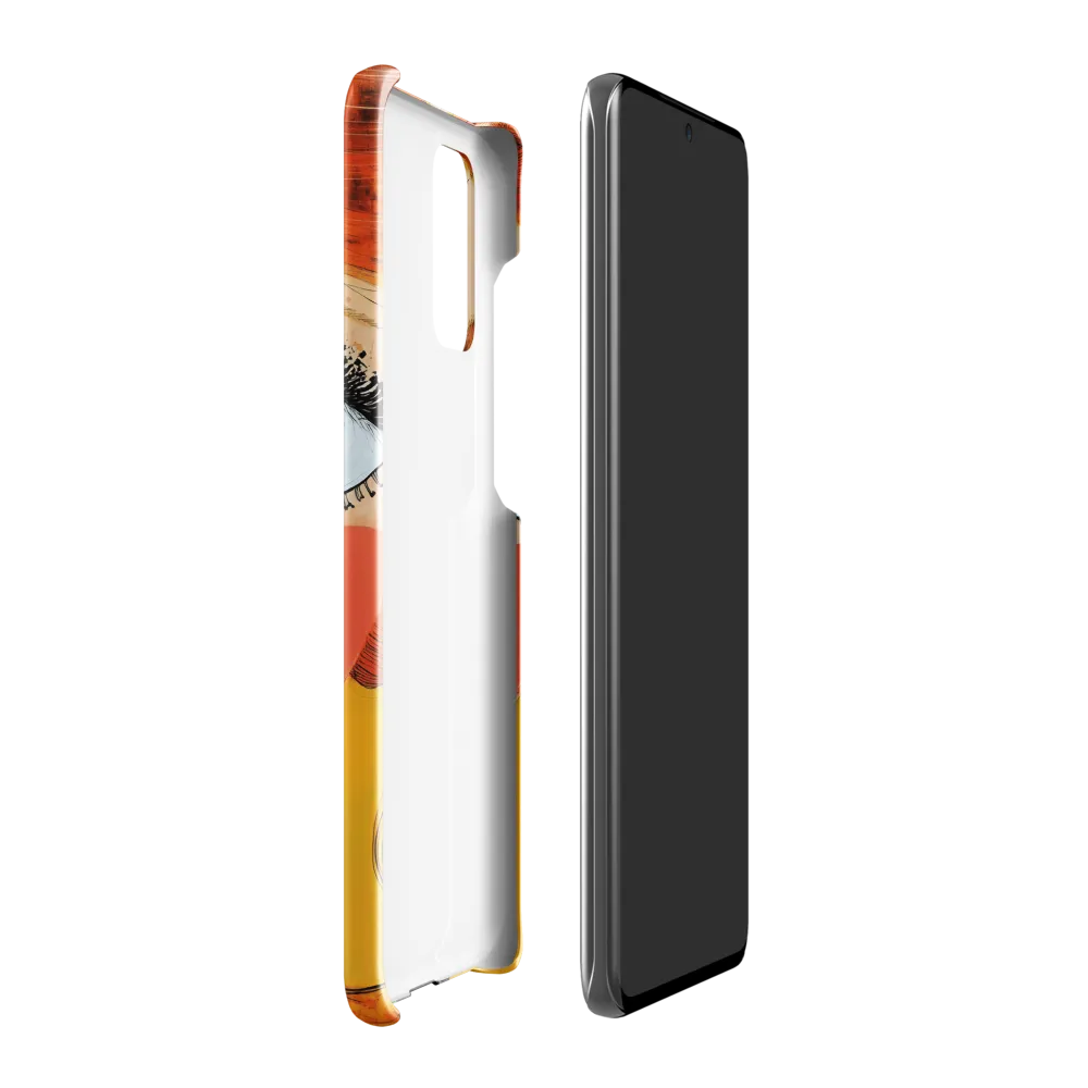 Whimsical Portrait of a Girl | Phone Case |  S20 Plus | Snap Case | Glossy