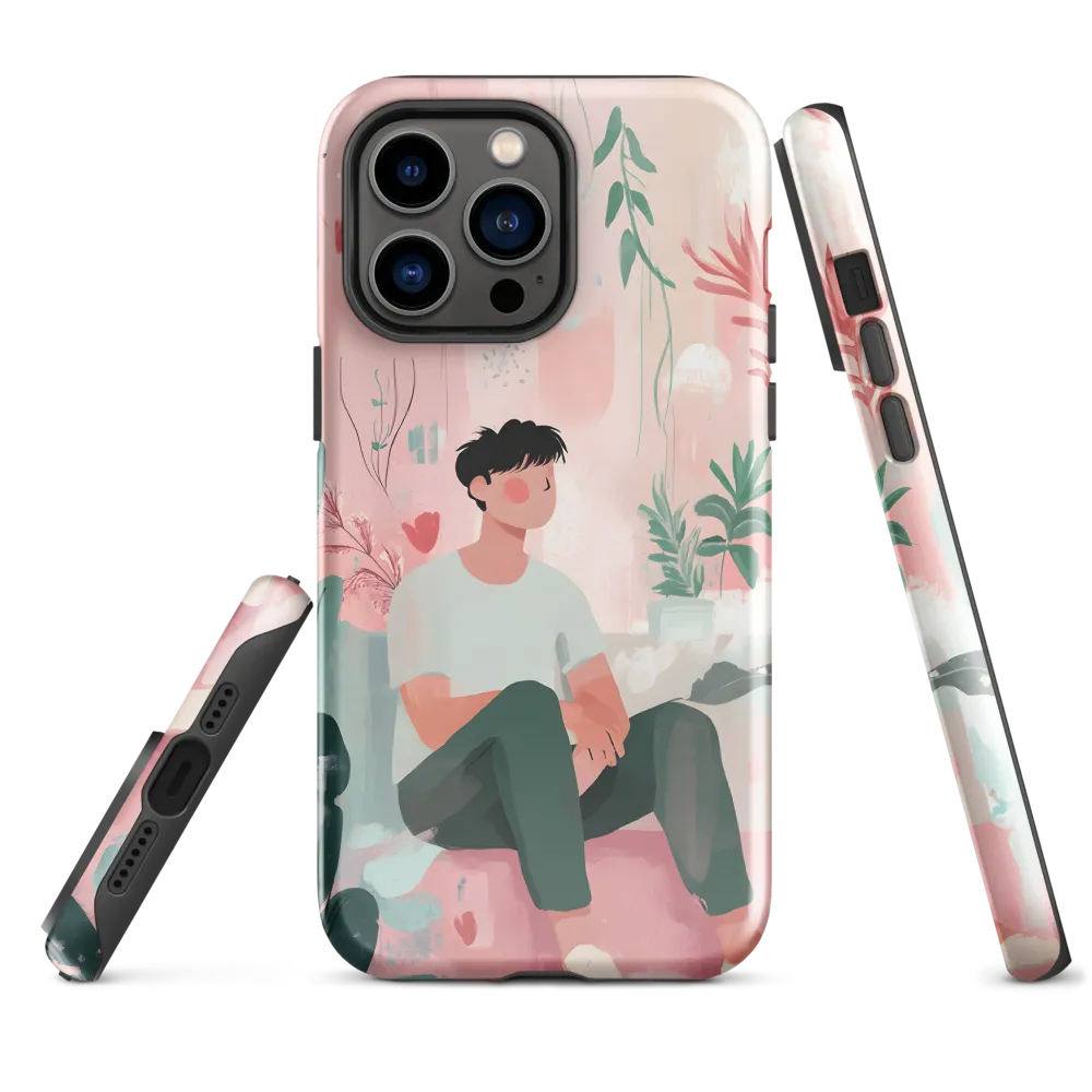 Serenity Among Nature | Phone Case |  14 Pro Max | Tough Case | Glossy